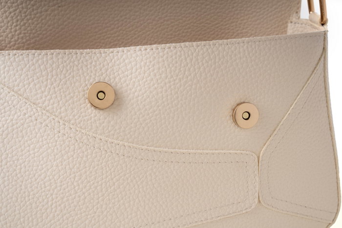 Lucky Bees Bolso de Hombro Crema